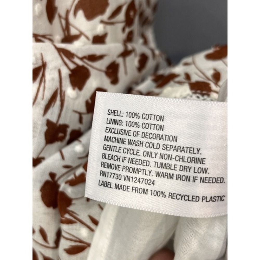 Rixo x Target Floral Dress Womens Plus 4X Print Pattern Ruffle Tiered Midi NEW - Picture 5 of 12
